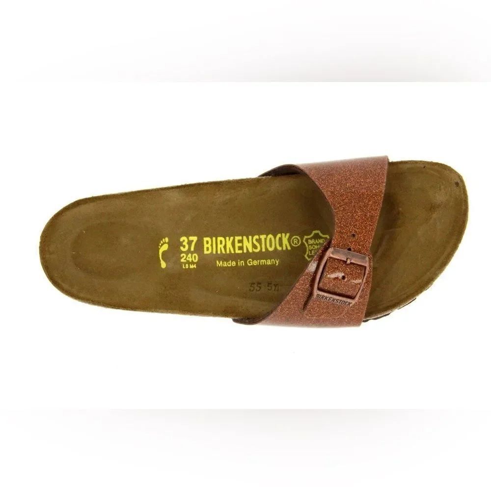 Birkenstock NWT Madrid Birkoflor Magic Galaxy Bronze Size 43